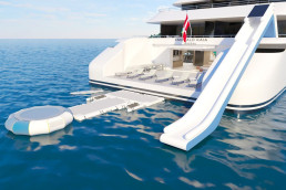 Discover the Adriatic Croatia & Beyond with Robert Biale Vineyards Ship Emerald Kaia water slide