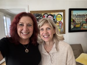 My friend Laure - met through one of my travels